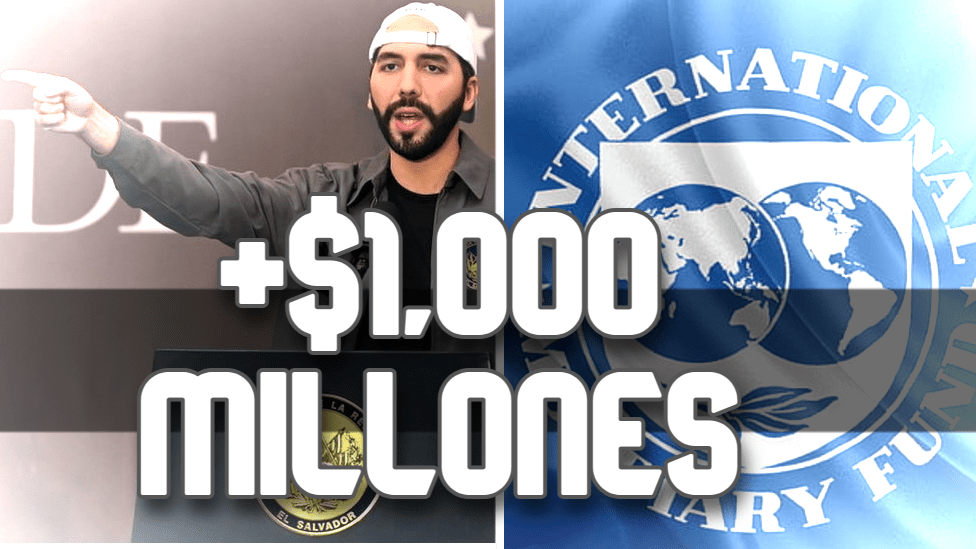 Bukele promete $1,000 millones a Pymes con préstamos del FMI