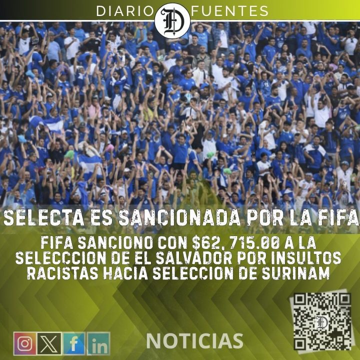 FIFA sanciona a El Salvador por racismo en futbol