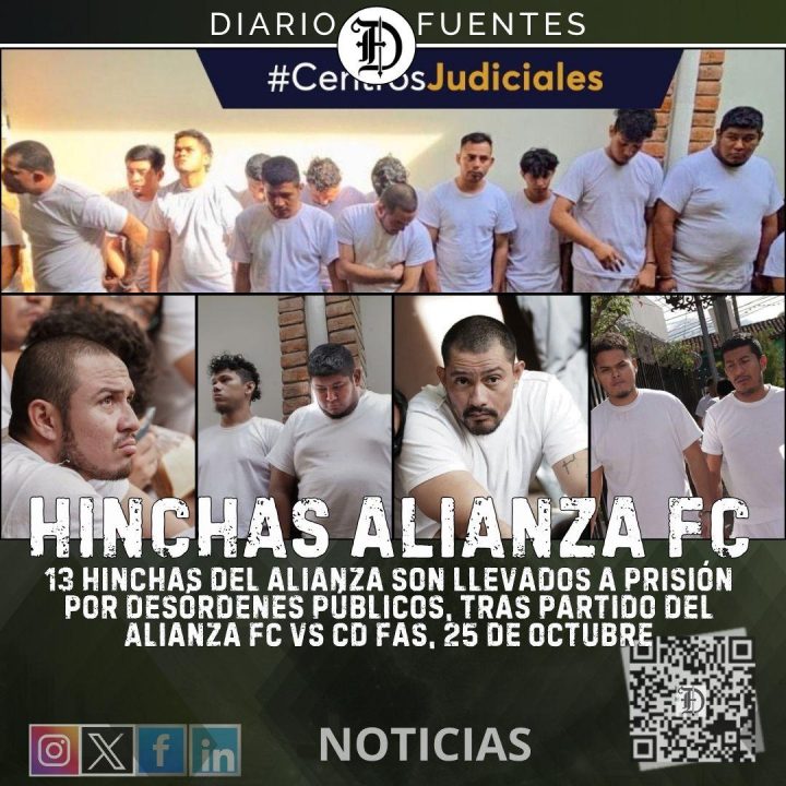 13 presos por desórdenes de la Barra Brava del Alianza