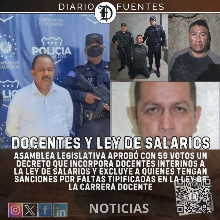 Docentes Interinos maltratadores no estarán en Ley de Salarios