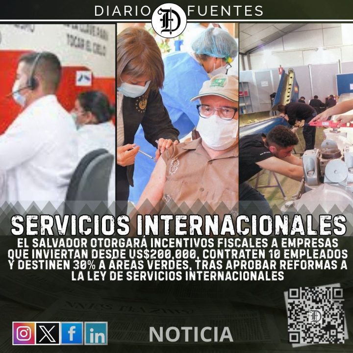 Gobierno dará beneficios fiscales a empresas que inviertan desde $200 mil y áreas verdes y contrate desde 10 empleados
