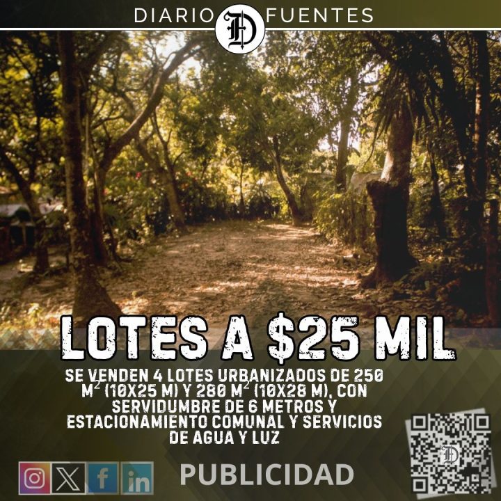 Lotes en Rosario de Mora desde $25 mil